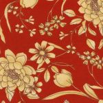 6726 Gyldne store blomster