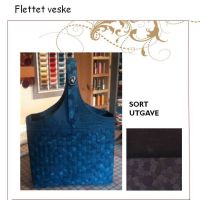 No. 1004 Fletteveske Sort 