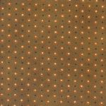 5203 Brun med orange sirkler